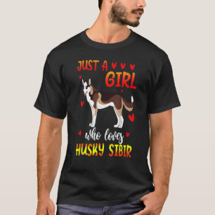 Lieben Husky Sibir Dog T-Shirt