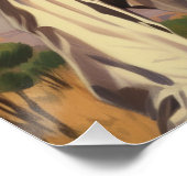 Lieben im Sattelstil: Wilde Westflüster Poster (Ecke)