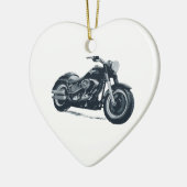 Lieben jedes Jungen ein fettes blaues Keramik Ornament (Links)