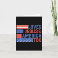 Lieben Jesus America to Freedom Patriotic 4. J