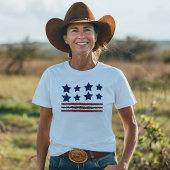 Lieben Jesus und Amerika zu 4. Juli T-Shirt