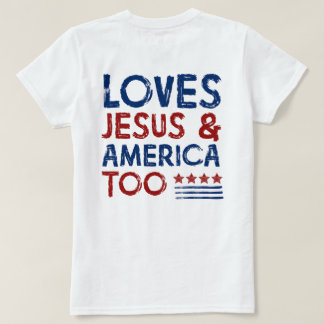 Lieben Jesus und Amerika zu Shirt