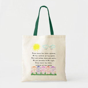 Lieben KRW Jesus die kleine KinderTaschen-Tasche Tragetasche