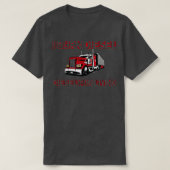 Lieben LKW hält an T-Shirt (Design vorne)