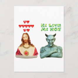 Lieben Me — Lieben Ich nicht (Originalentwurf) Postkarte