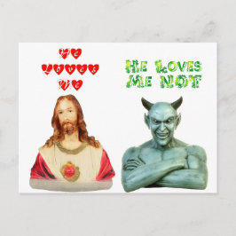 Lieben Me — Lieben Ich nicht (Originalentwurf) Postkarte