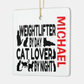 Lieben mit Gewichtszunahme Keramikornament (Links)