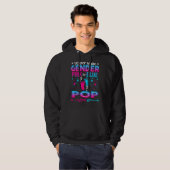 Lieben mit rosa oder blauem Pop Sie Geschlecht zei Hoodie (Vorne ganz)