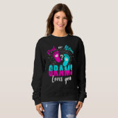 Lieben mit rosa oder blauen Grams, bei denen Ihr G Sweatshirt (Vorne ganz)