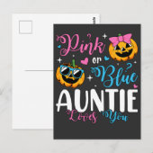 Lieben mit rosa oder blauen Tassen, die Sie pumpen Postkarte (Vorne/Hinten)