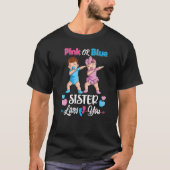 Lieben mit rosa oder blauer Schwanze T-Shirt (Vorderseite)