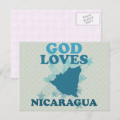 Lieben Nicaragua Postkarte (Vorne/Hinten)