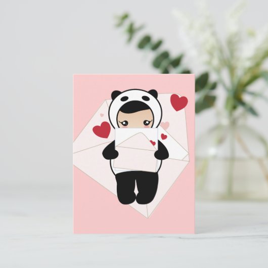 Lieben Postkarte (Stehend Vorderseite)