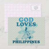 Lieben Postkarte (Vorne/Hinten)