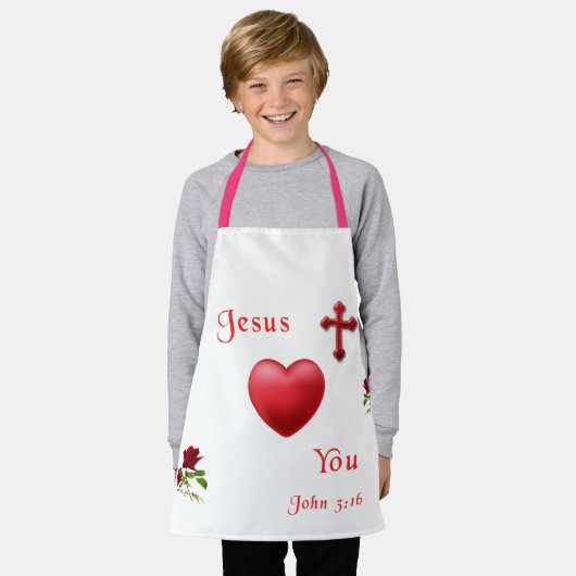 Lieben Schürze (Getragen)