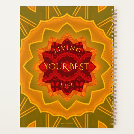 Lieben Sie Ihren besten Art Deco-Planer Planer (Rückseite)