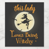 Lieben sind Hexerei Weinetikett (Einzelnes Label)