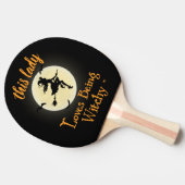 Lieben sind witzig tischtennis schläger (Seitenansicht)