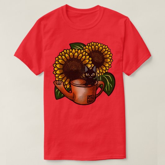 Lieben Sonnenblumen T-Shirt (Design vorne)