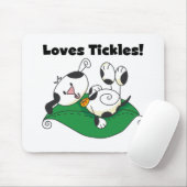 Lieben Tickles T - Shirt und Geschenke Mousepad (Mit Mouse)