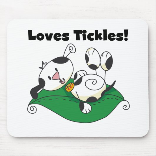 Lieben Tickles T - Shirt und Geschenke Mousepad (Vorne)