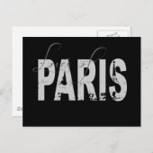 Lieben von Paris Postkarte (Vorne/Hinten)