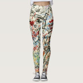 Lieben von Romeo und Julia Leggings (Vorderseite)