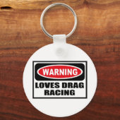 Lieben warnen, die die Schlüsselkette RACING Schlüsselanhänger (Vorderseite)
