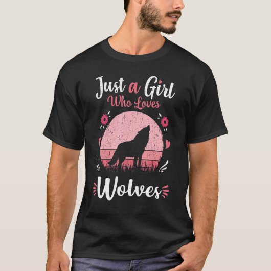 Lieben Wolfen Wolf Gesicht 11 T-Shirt (Vorderseite)
