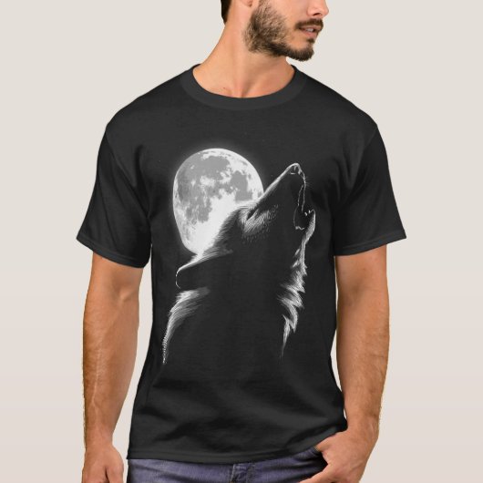 Lieben Wolfen Wolfsmond 3 T-Shirt (Vorderseite)
