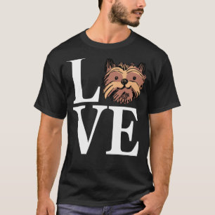 Lieben Yorkshire Terrier Dog Eigentümer Männer und T-Shirt