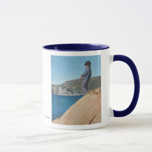Lieben zu fischen tasse