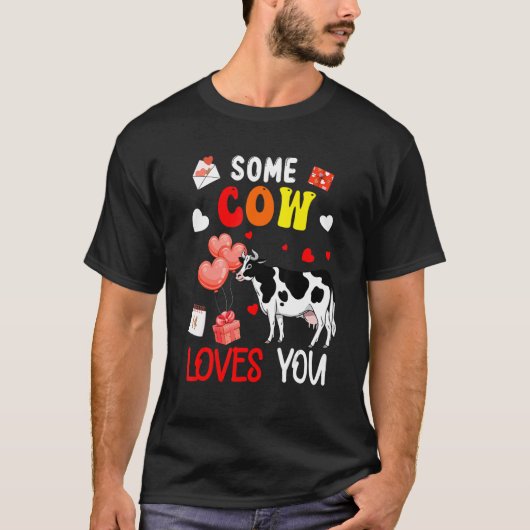 Lieben zum Valentinstag Famer Rancher T-Shirt (Vorderseite)