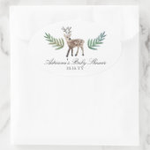 Liebend Ovaler Aufkleber (Tasche)