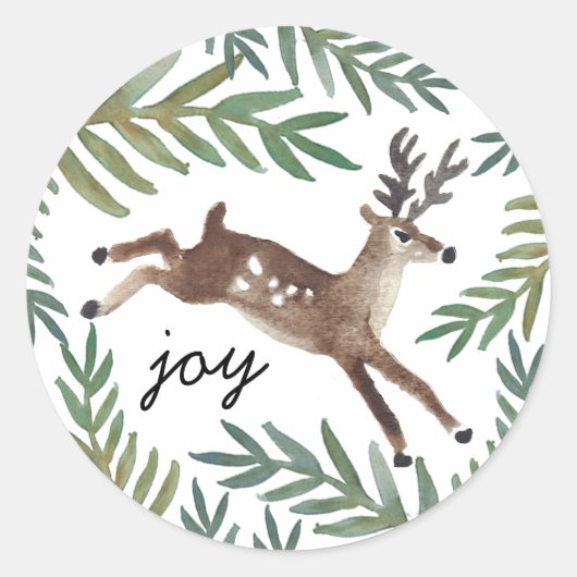 Liebend Runder Aufkleber (Vorderseite)