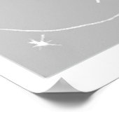 Liebende Abstrakt Poster (Ecke)