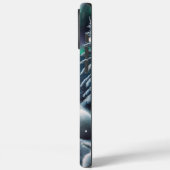 Liebende arktische Füchse Nordlichtschneewald Case-Mate iPhone Hülle (Rückseite / Links)