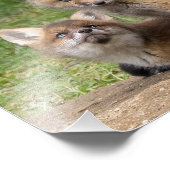 Liebende Augen Fotodruck (Ecke)