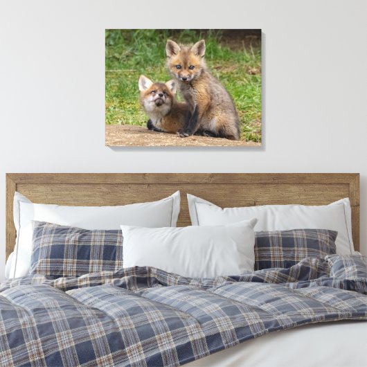 Liebende Augen Leinwanddruck (Insitu (Schlafzimmer))