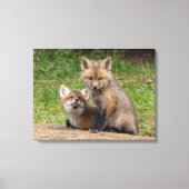 Liebende Augen Leinwanddruck (Vorderseite)