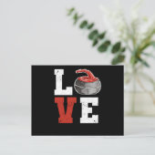 Liebende Eisschwärmer lieben Wintereis Postkarte (Stehend Vorderseite)