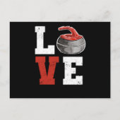 Liebende Eisschwärmer lieben Wintereis Postkarte (Vorderseite)