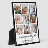 Liebende Erinnerung Moderne Gedächtnisfotosammlung Fotoplatte (Seite)