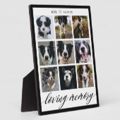 Liebende Erinnerung Moderne Memoryfotografie Fotoplatte (Seite)