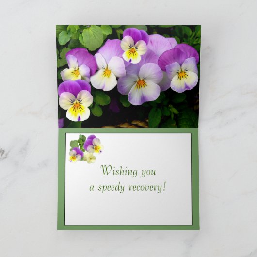 LIEBENDE GEDANKEN werden bald gut! Karte (Innenseite)