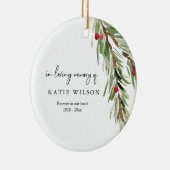 Liebende Geschenke für Erinnerungen Keramik Ornament (Rechts)