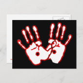 Liebende Hände - John 20:27 Postkarte (Vorne/Hinten)