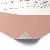 Liebende Hände Poster (Ecke)