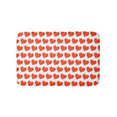Liebende Herzen Bath Mat Badematte (Vorderseite)