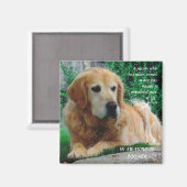 Liebende Hunde Magnet (Vorderseite/Rückseite)